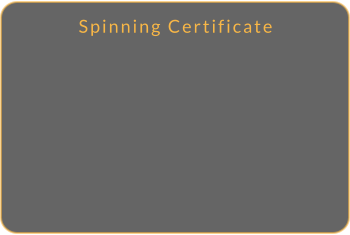 Spinning Certificate